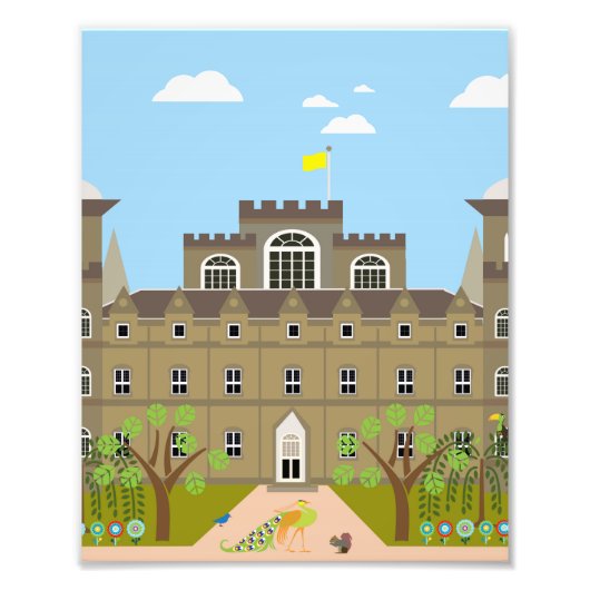 Burg Fotodruck (Vorne)