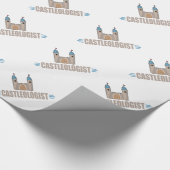 Burg Funny Geschenkpapier (Ecke)