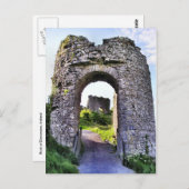 Burg Gate Postkarte (Vorne/Hinten)