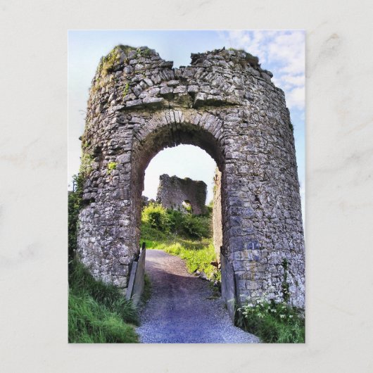 Burg Gate Postkarte (Vorderseite)