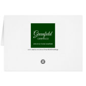 Burg General Birthday Howard Aquarellmalerei (Rückseite Horizontal)