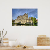 Burg Gent Poster (Küche)