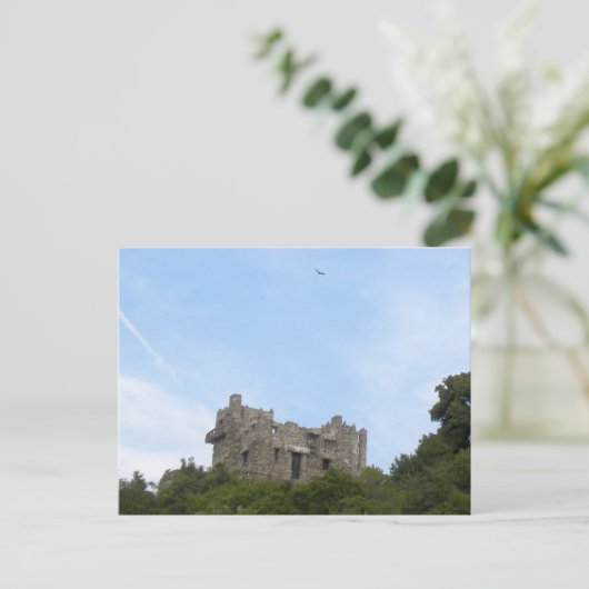 Burg Gillette Postkarte (Stehend Vorderseite)