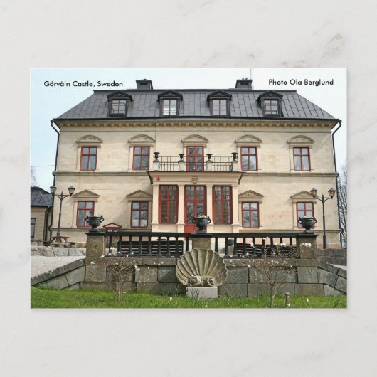 Burg Görväln, Schweden, Foto Ol... Postkarte (Vorderseite)