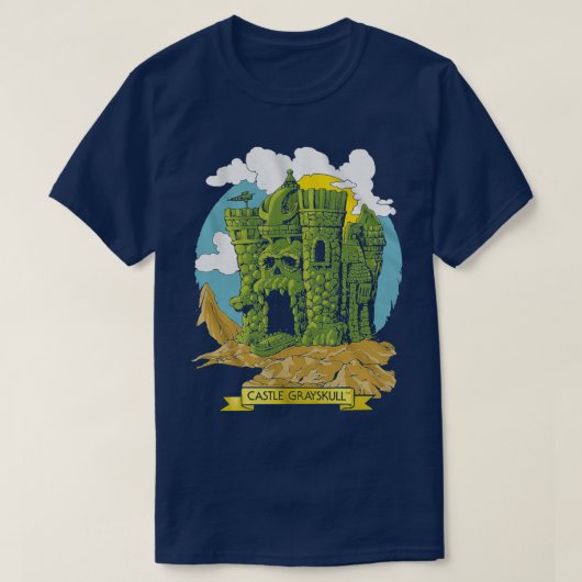 Burg Grayskull Meister des Universums T-Shirt (Design vorne)