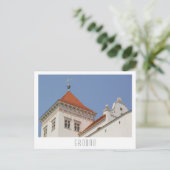 Burg Grodno Belarus Postkarte (Stehend Vorderseite)