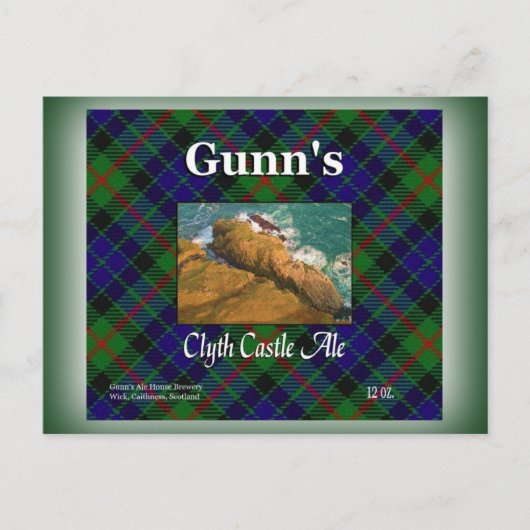Burg Gunn Postkarte (Vorderseite)