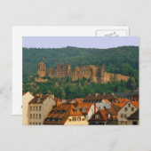 Burg Heidelberg Postkarte (Vorne/Hinten)