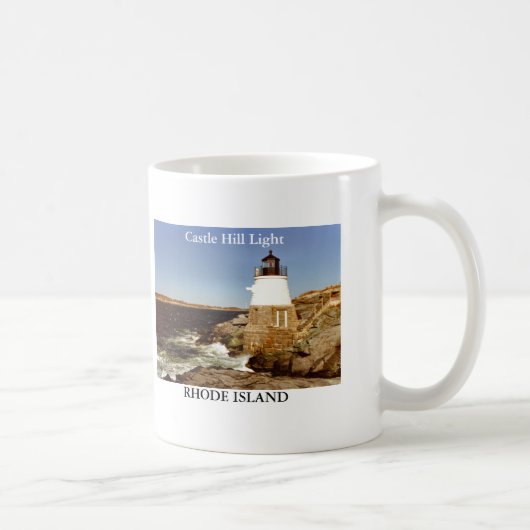 Burg Hill Light, Rhode Island Tasse (Rechts)