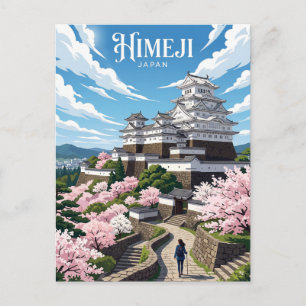 Burg Himeji Japan Postkarte
