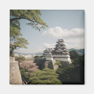 Burg Himeji Majestic Festung Japanische Geschichte Magnet