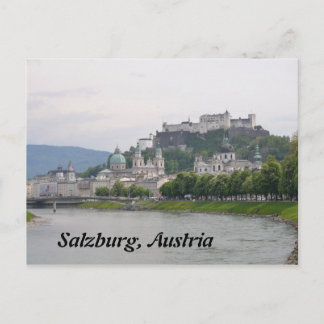 Burg Hohensalzburg, Salzburg, Österreich Post Card Postkarte