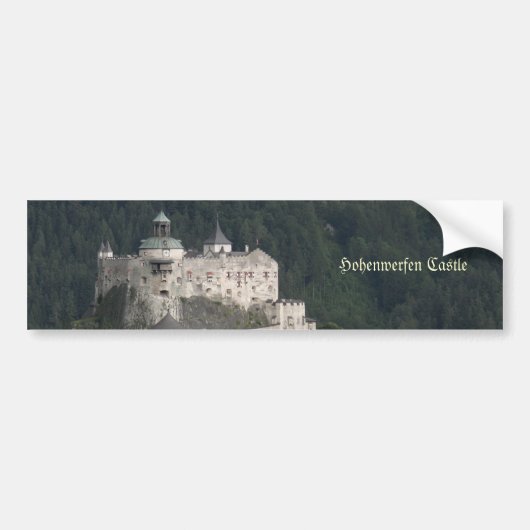 Burg Hohenwerfen Autoaufkleber (Vorne)