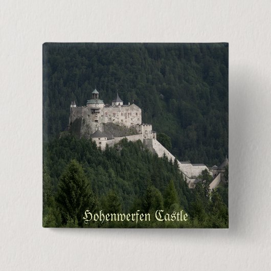 Burg Hohenwerfen Button (Vorderseite)