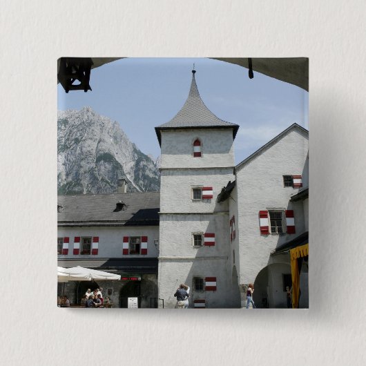 Burg Hohenwerfen Button (Vorderseite)
