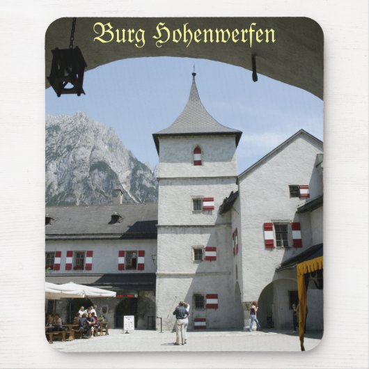 Burg Hohenwerfen Mousepad (Vorne)