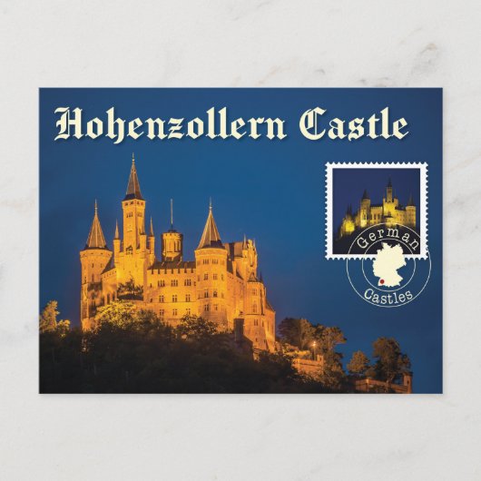 Burg Hohenzollern Postkarte (Vorderseite)