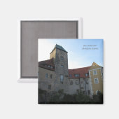 Burg Hohnstein (Sächsische Schweiz) Magnet (Vorderseite/Rückseite)