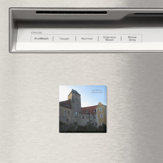Burg Hohnstein (Sächsische Schweiz) Magnet (In Situ (Geschirrspüler))