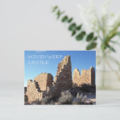 Burg Hovenweep, Nationaldenkmal, ABER Postkarte (Stehend Vorderseite)