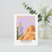 Burg Hovenweep Postkarte (Stehend Vorderseite)