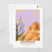 Burg Hovenweep Postkarte (Vorne/Hinten)