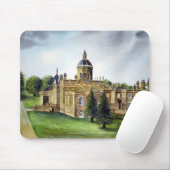 Burg Howard North Yorkshire Aquarellmalerei Mousepad (Mit Mouse)