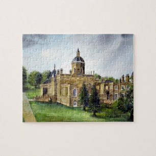 Burg Howard North Yorkshire Aquarellmalerei Puzzle