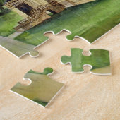 Burg Howard North Yorkshire Aquarellmalerei Puzzle (Seite)