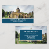 Burg Howard York England Wasserfarbenwelt Landscha Visitenkarte (Vorne/Hinten)