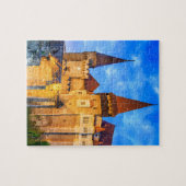 Burg Hunyad - Corvin Burg von Hunedoara Puzzle (Horizontal)