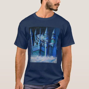 Burg im T - Shirt Sky