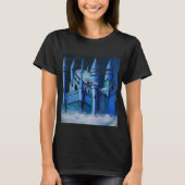 Burg im T - Shirt Sky (Vorderseite)