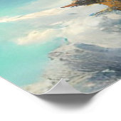 Burg im Wald, Fantasy Dschungel, Zauberburg Poster (Ecke)