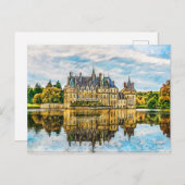 Burg im Zeichen des Herbstes Postkarte (Vorne/Hinten)