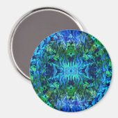 Burg in Eis..... Magnet (Vorderseite/Rückseite)