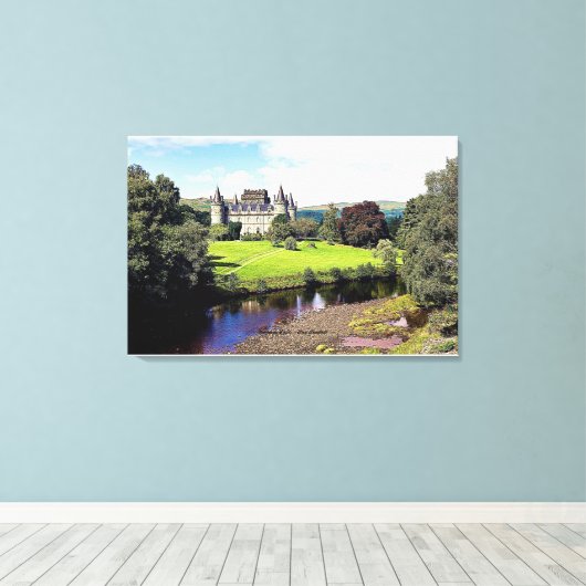 Burg Inveraray - Clan Campbell Leinwanddruck (Insitu (Holzboden))