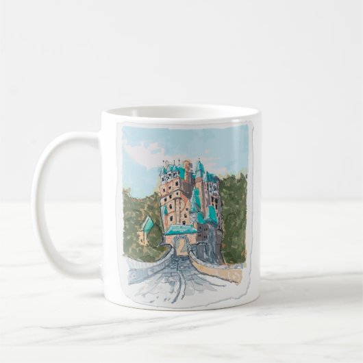 Burg Kaffeetasse (Links)