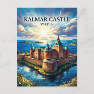 Burg Kalmar Schweden Postkarte