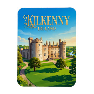 Burg Kilkenny Irland Magnet