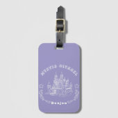 Burg - Klassisches Design Gepäckanhänger (Vorderseite Vertikal)