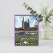 Burg Kopenhagen (Rosenborg-Grundstück) Postkarte (Stehend Vorderseite)