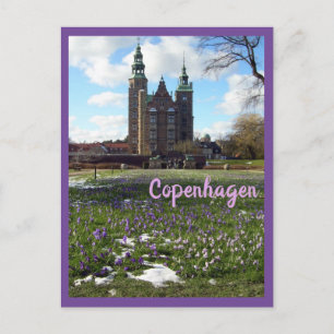 Burg Kopenhagen (Rosenborg-Grundstück) Postkarte
