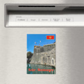 Burg Kotor - Montenegro - Reise Magnet (In Situ (Geschirrspüler))