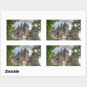 Burg Kreuzenstein Rechteckiger Aufkleber (Blatt)