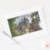 Burg Kreuzenstein Rechteckiger Aufkleber (Umschlag)