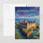 Burg Kronborg Dänemark Postkarte (Vorne/Hinten)