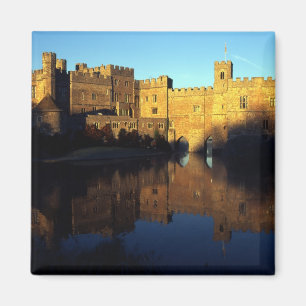 Burg Leeds, 12. Jahrhundert, Hochburg Norman und Magnet