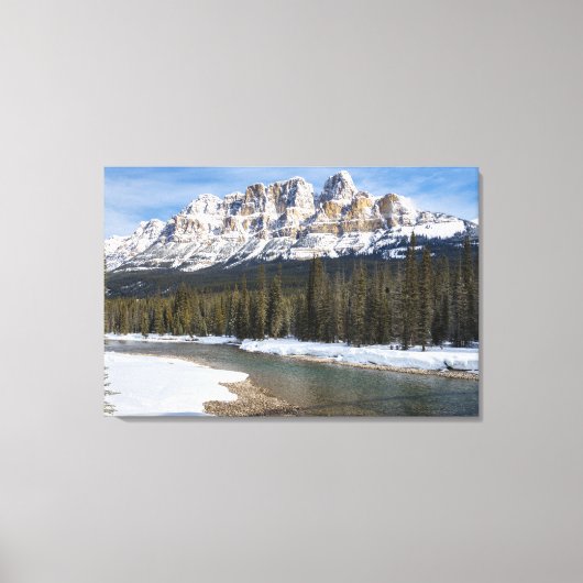 Burg Leinwand (Vorderseite)