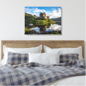 Burg Leinwanddruck (Insitu (Schlafzimmer))